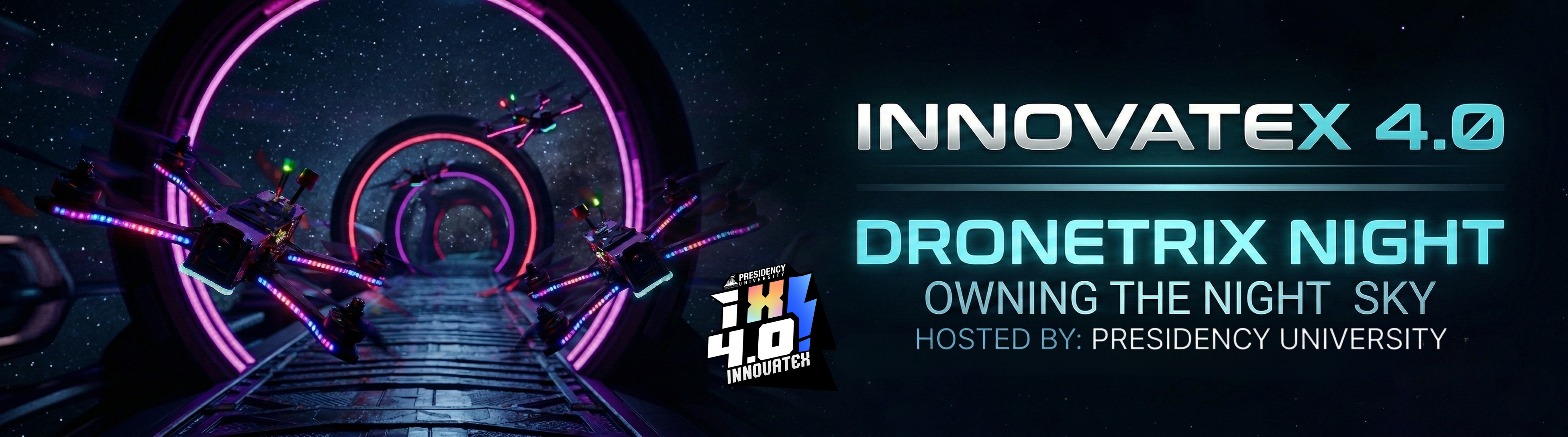 DRONETRIX NIGHT – Owning the Night Sky