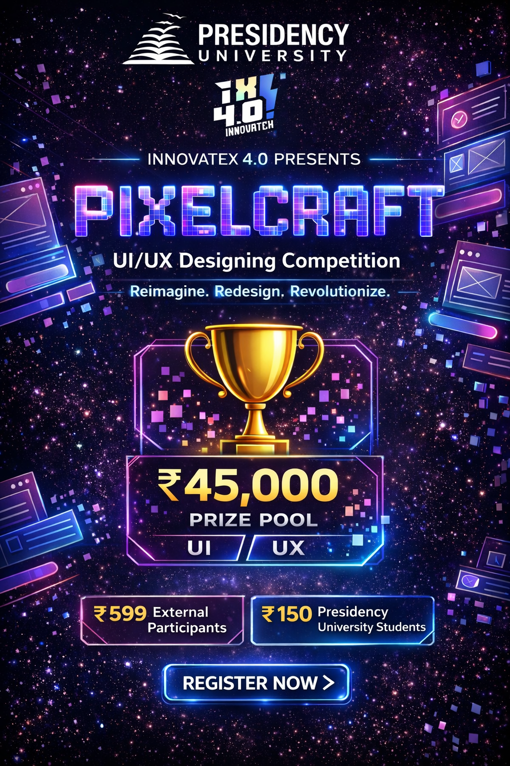 Pixel Craft – UI/UX Design Challenge